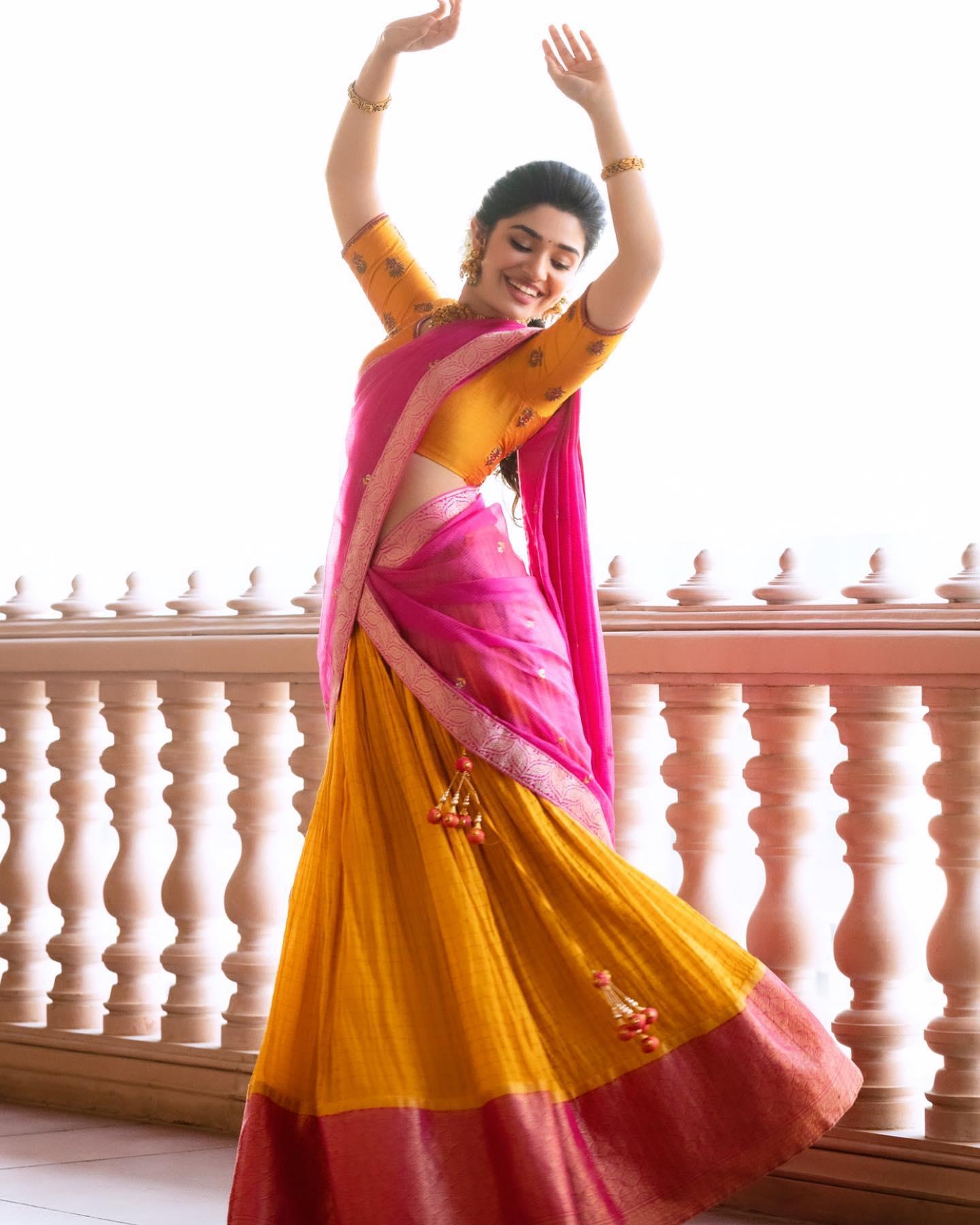 Krithi Shetty Traditional Gallery 005