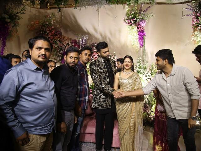 Varun Lavanya Reception Photos 10