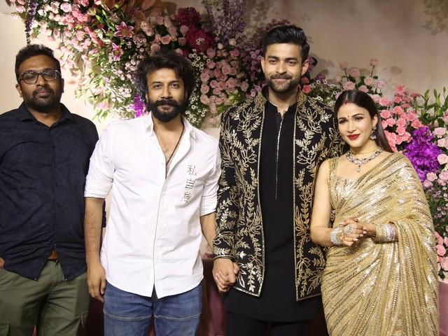 Varun Lavanya Reception Photos 100