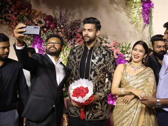 Varun Lavanya Reception Photos 42