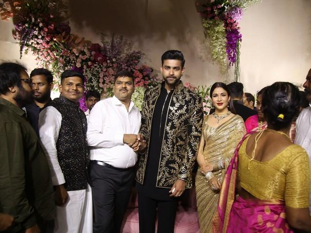 Varun Lavanya Reception Photos 45