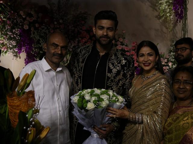 Varun Lavanya Reception Photos 54