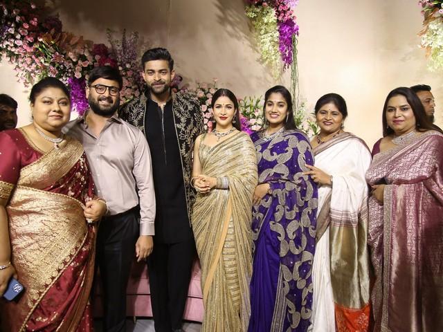 Varun Lavanya Reception Photos 63
