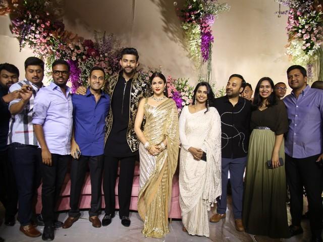 Varun Lavanya Reception Photos 74