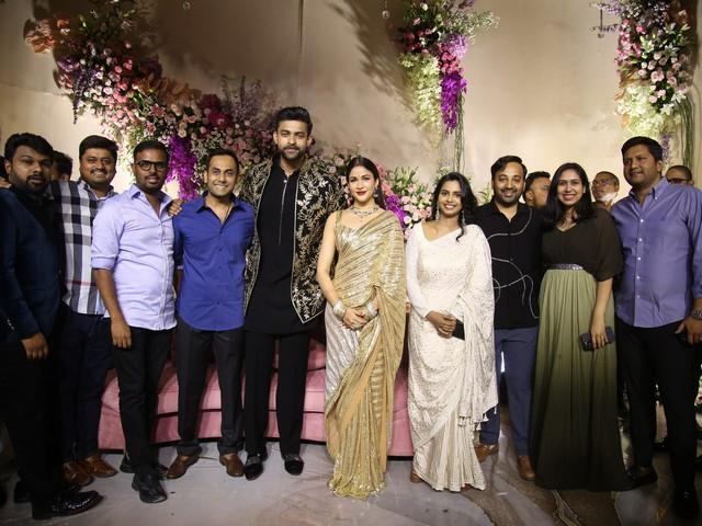 Varun Lavanya Reception Photos 75