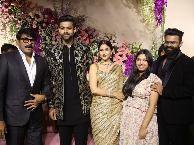 Varun Lavanya Reception Photos 81
