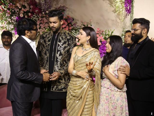 Varun Lavanya Reception Photos 82
