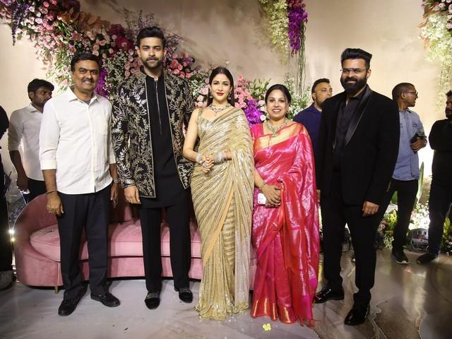 Varun Lavanya Reception Photos 93