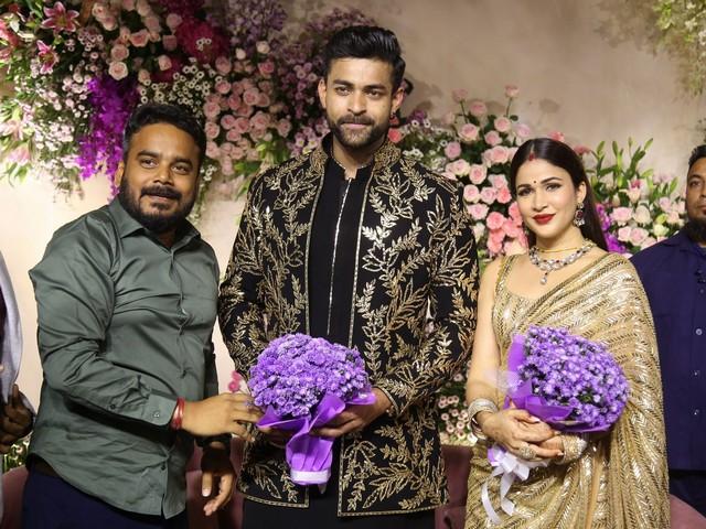 Varun Lavanya Reception Photos 95