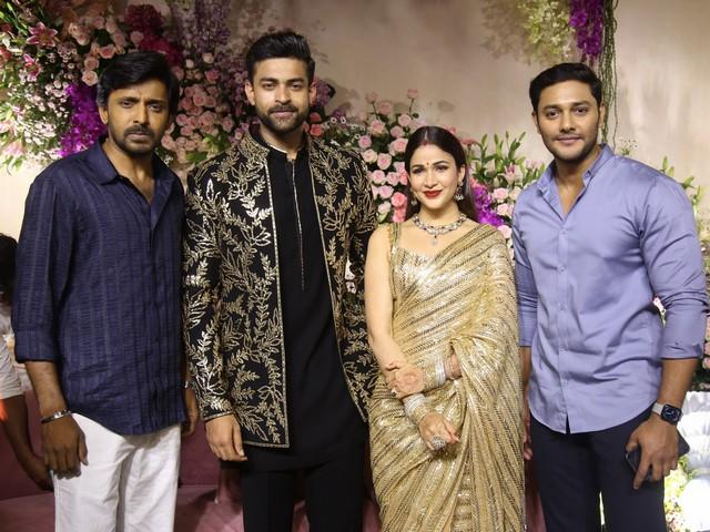 Varun Lavanya Reception Photos 12
