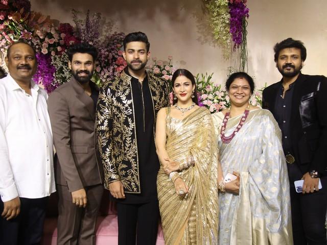 Varun Lavanya Reception Photos 14