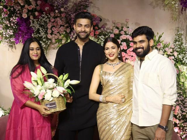 Varun Lavanya Reception Photos 72