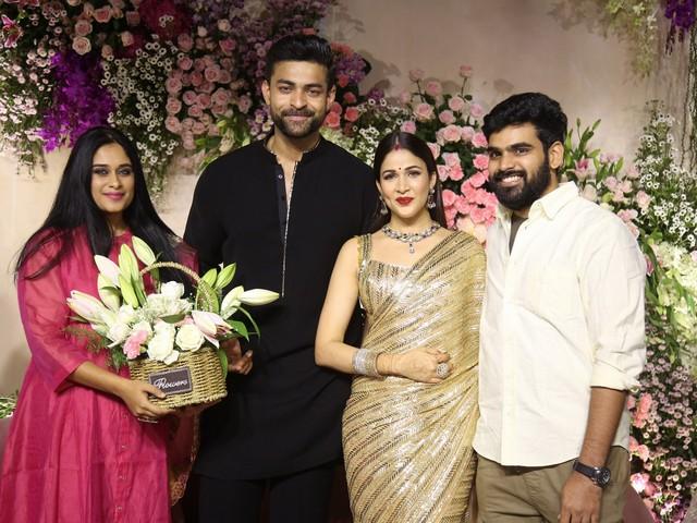 Varun Lavanya Reception Photos 73