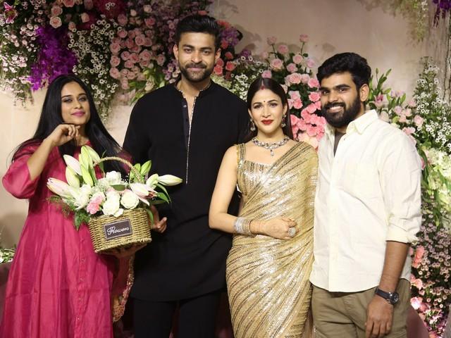 Varun Lavanya Reception Photos 75