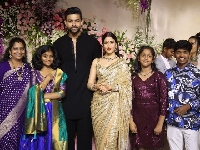 Varun Lavanya Reception Photos 78