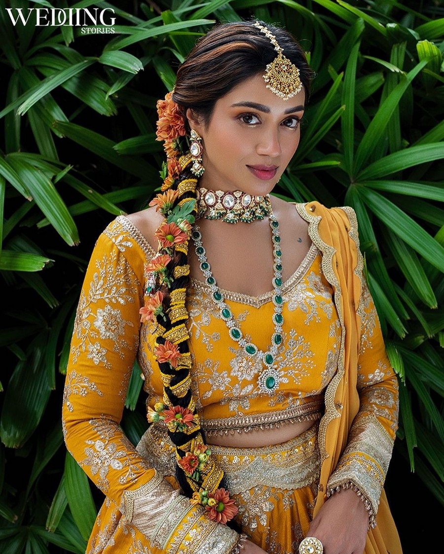 Nivetha Pethuraj Latest Photoshoot in Yellow Dress