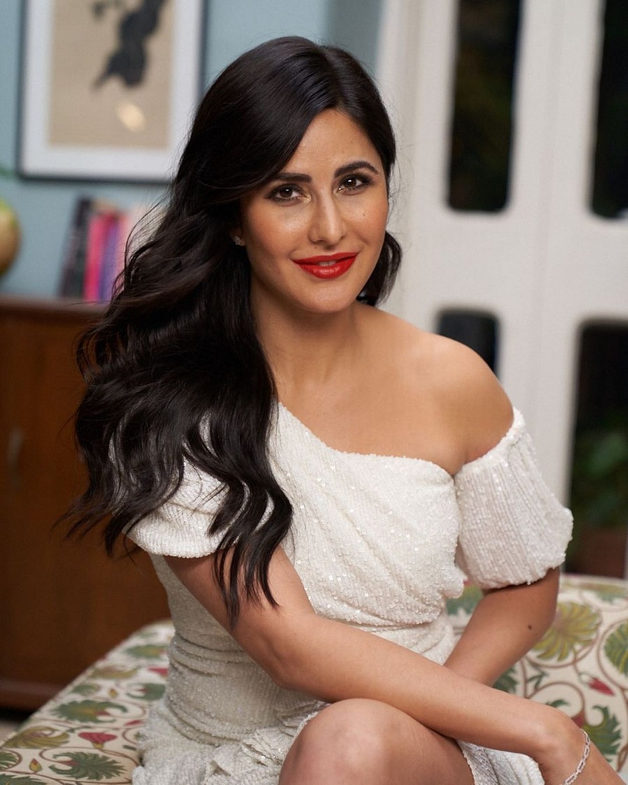 Katrina Kaif Looks Pretty in White Outfit