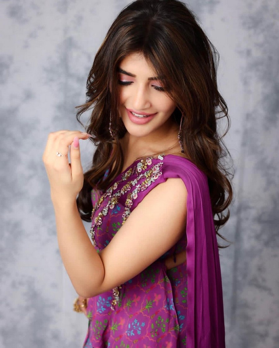Delightful Cliks of  Sreeleela in Pink Dress