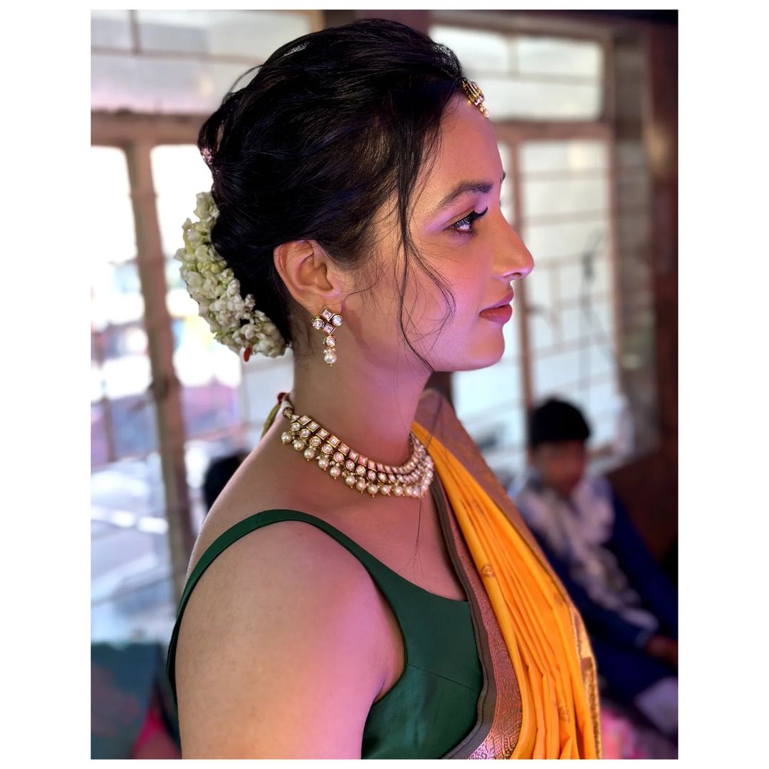 Srinidhi Shetty Looks Pretty in Saree