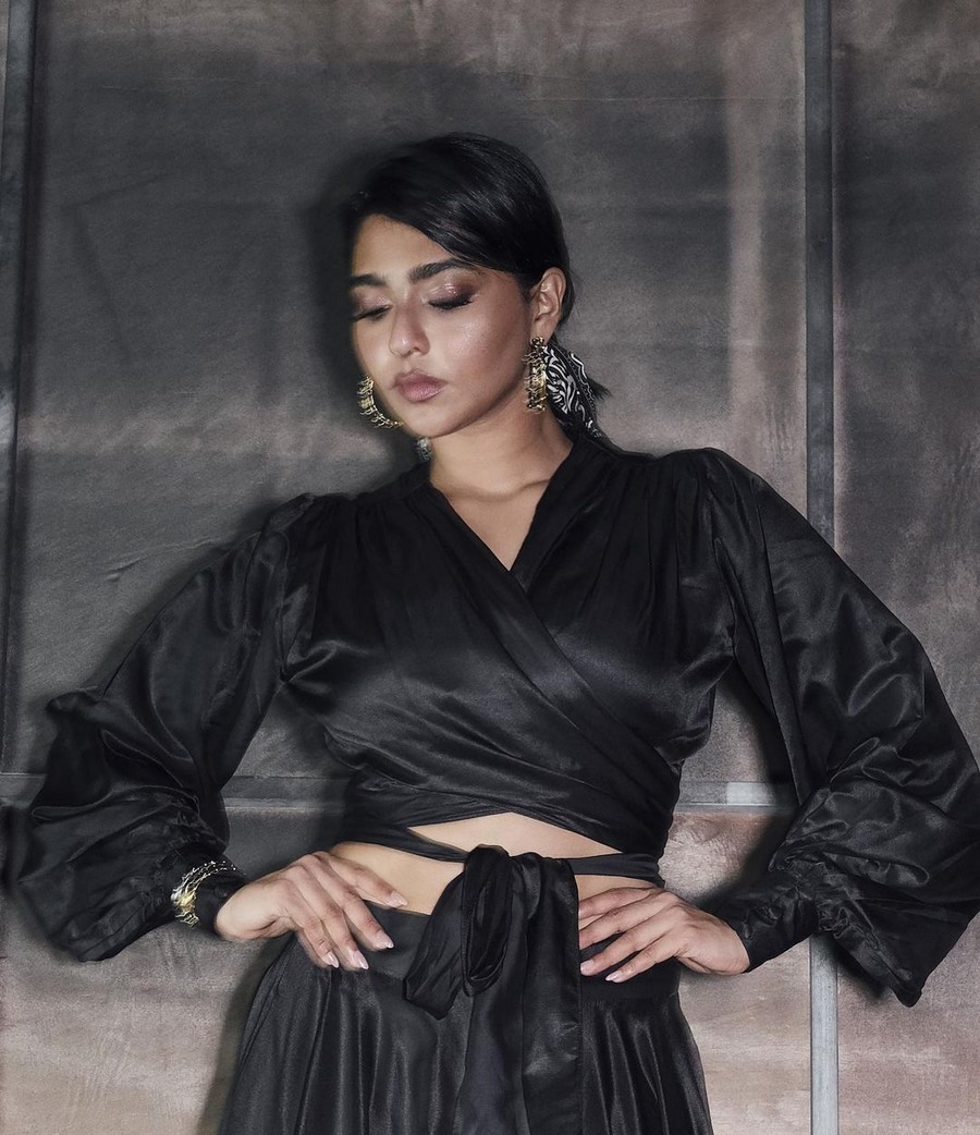 Aishwarya Lekshmi Stunning Looks in Black Dress