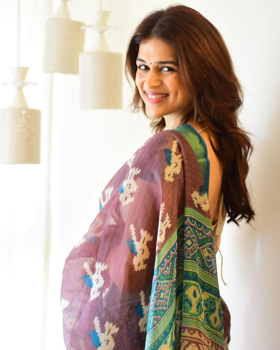 Glamorous Pics Of Shraddha Das in Saree