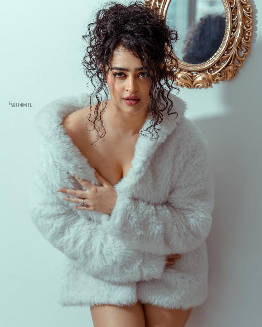 Apsara Rani Hottest Cliks in White Outfit