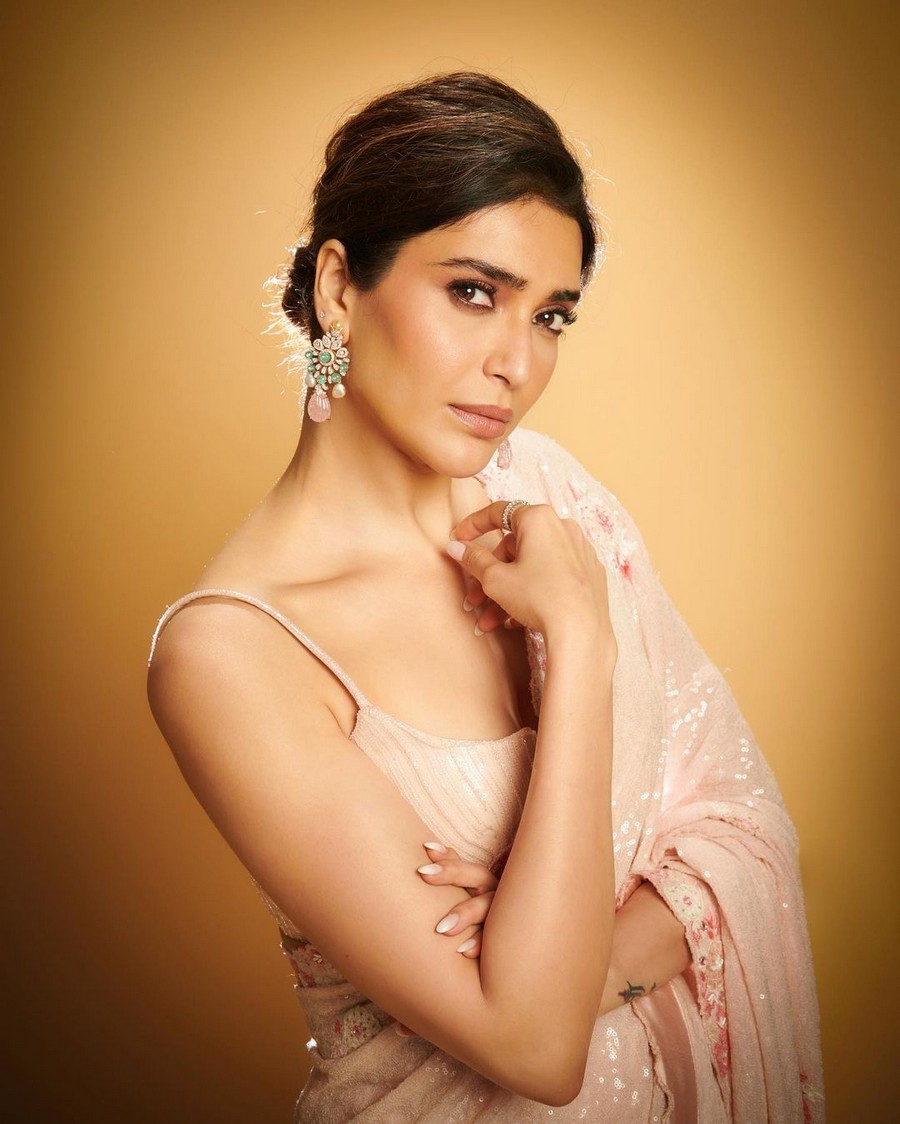Karishma Tanna Looking Gorgeous in Saree