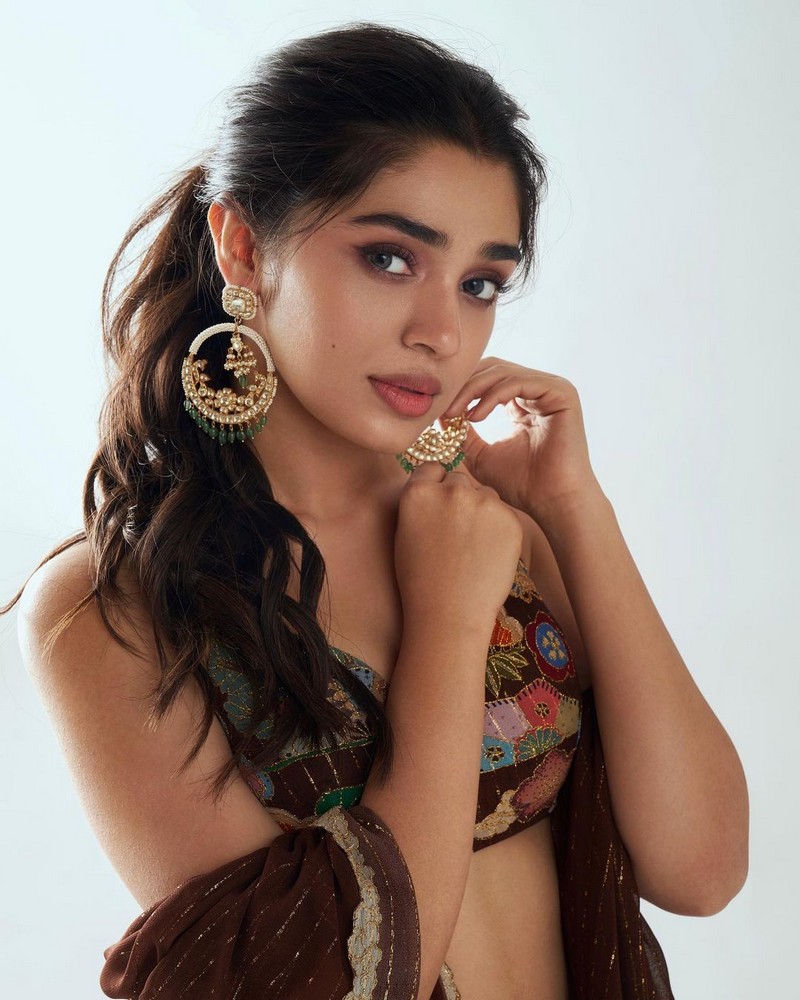 Krithi Shetty Looking Gorgeous in Dress