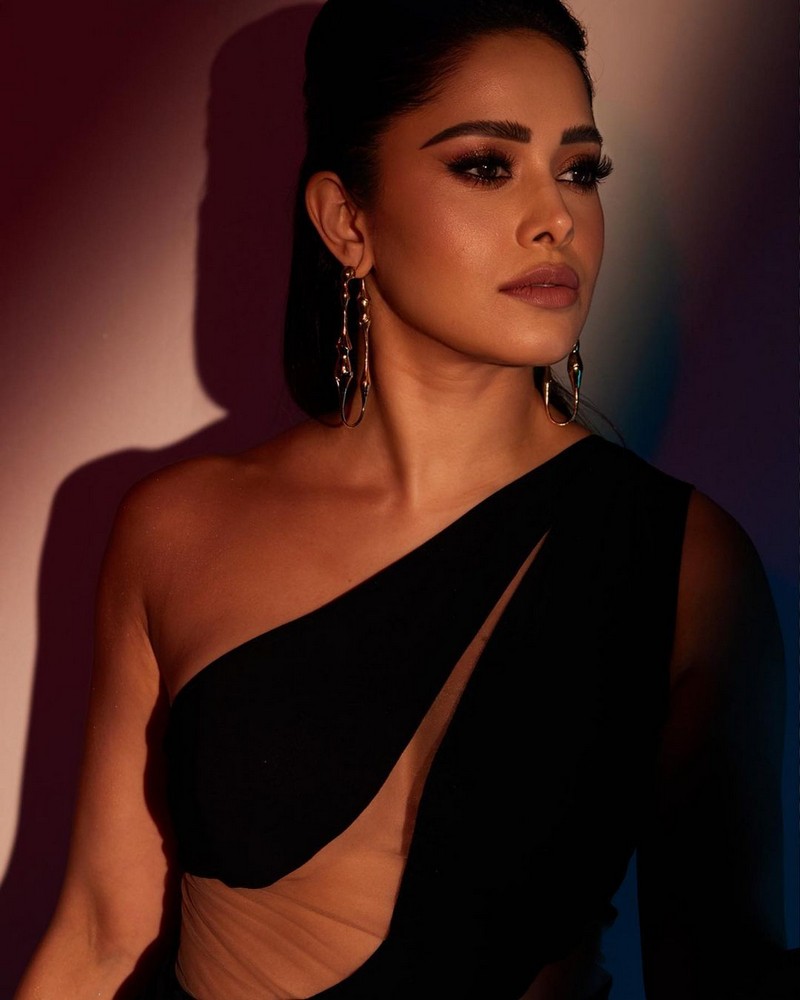 Glamorous Pics Of Nushrratt Bharuccha in Black Outfit