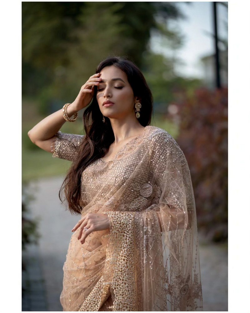 Srinidhi Shetty Looking Mesmerizing in Saree