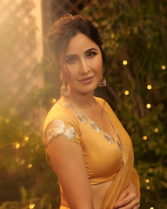 Katrina Kaif Scintillating Looks in Yellow Dress