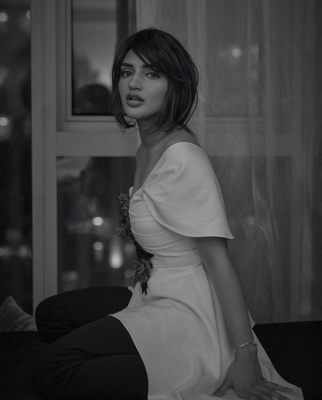 Pretty Clicks Of Sreeleela in White Outfit