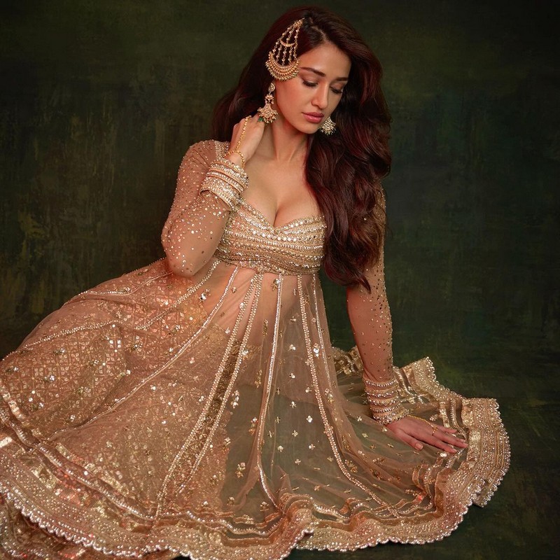 Disha Patani Looking Mesmerizing in Designing Outfit